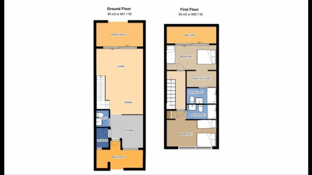 Aruba Family Oasis 2Br Pool 3Min Walk To Eagle Beach Palm Beach Eksteriør billede